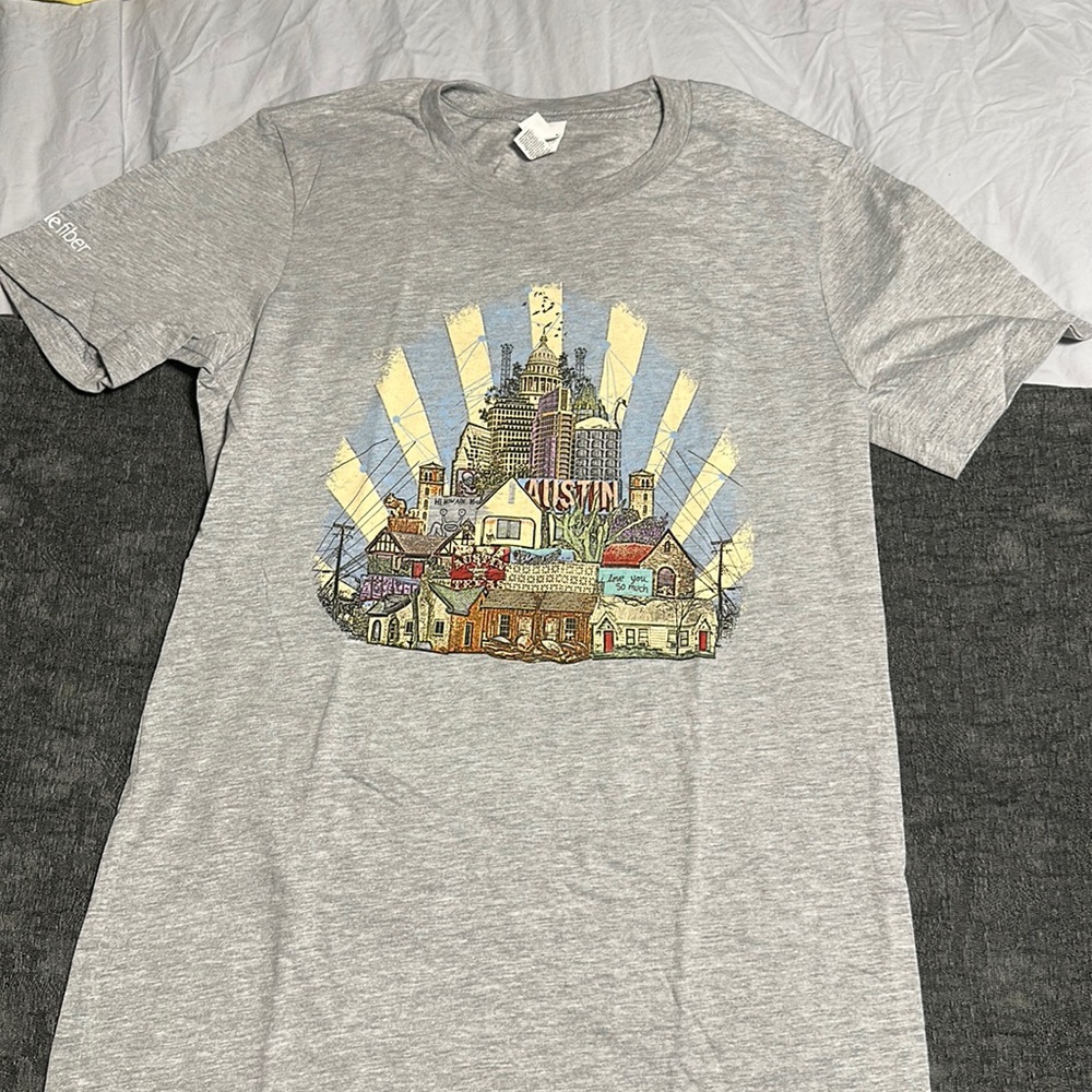Austin Texas T-shirt google fiber small